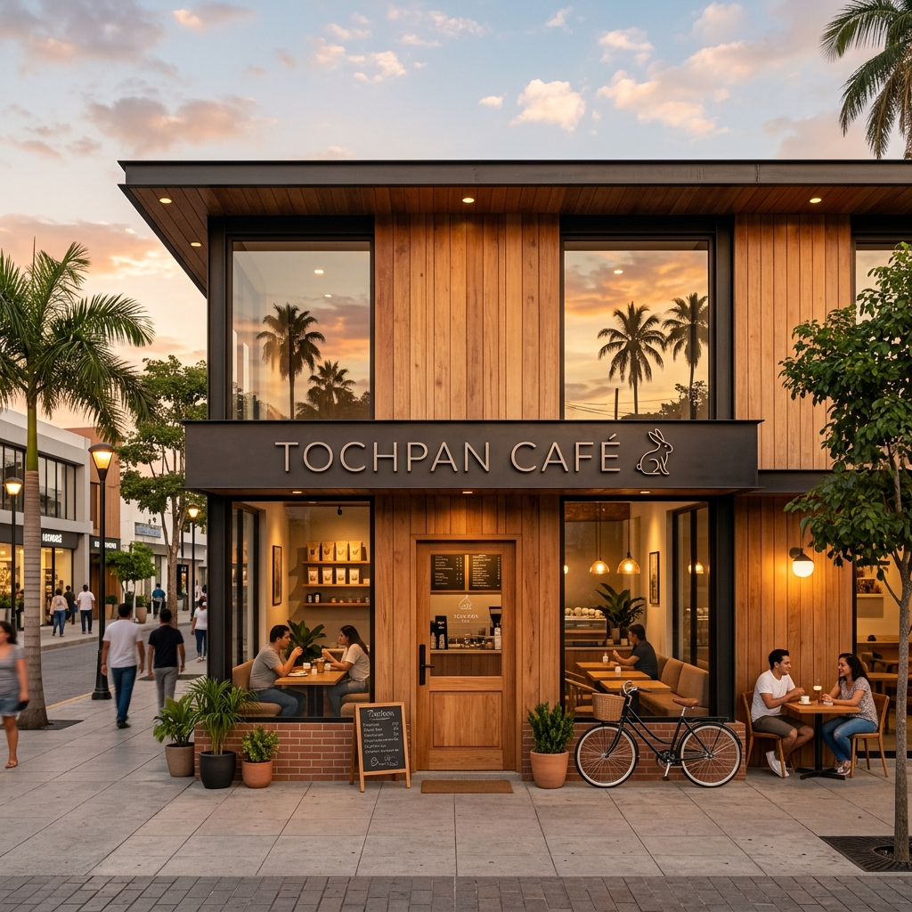 Fachada de Tochpan Café